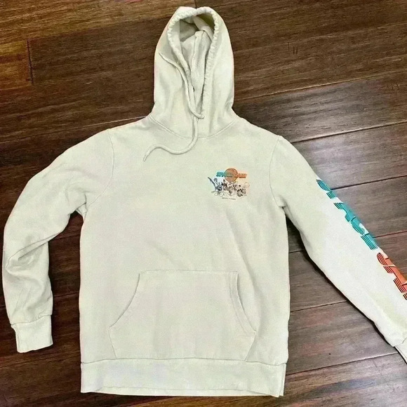 Space Jam Tune Squad Stay Tuned Unisex Hoodie Sweatshirt Size Small - Picture 1 of 5